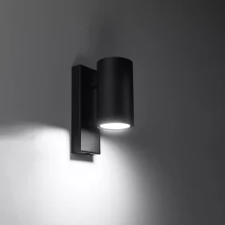 Applique en acier 1 lampes 6x10x15cm Sollux