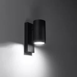 Applique en acier 1 lampes 6x10x15cm Sollux