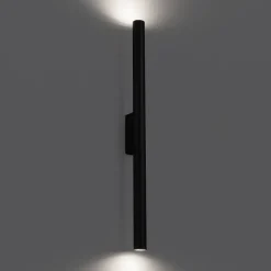 Applique en acier 2 lampes 2.5x5x50cm Sollux