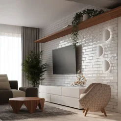 Applique en acier 2 lampes 25x8x29cm Sollux