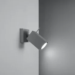 Applique en acier 1 lampes 8x16x8cm Sollux