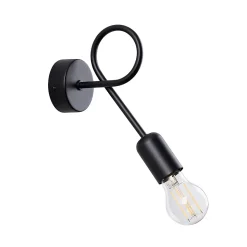 Applique en acier 1 lampes 25x8x20cm Sollux