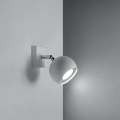 Applique en acier 1 lampes 10x16x10cm Sollux