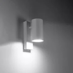 Applique en acier 1 lampes 6x10x15cm Sollux