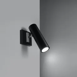 Applique en acier 1 lampes 8x8x20cm Sollux