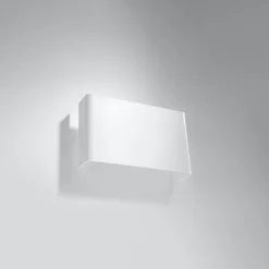 Applique en acier 2 lampes 25x7x15cm Sollux