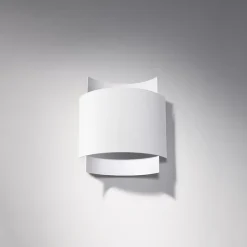 Applique en acier 1 lampes 22x11x23cm Sollux