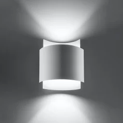 Applique en acier 1 lampes 22x11x23cm Sollux