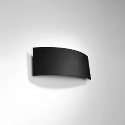 Applique en acier 2 lampes 34x8x14cm Sollux