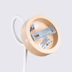 Applique en acier/bois 1 lampes 10x19x24cm Sollux