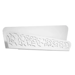 Applique en acier/PVC 2 lampes 40x6x15cm Sollux