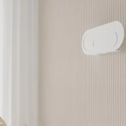 Applique en acier/PVC 2 lampes 40x6x15cm Sollux