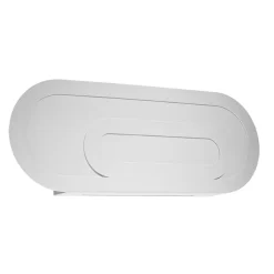 Applique en acier/PVC 2 lampes 40x6x15cm Sollux