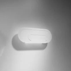 Applique en acier/PVC 2 lampes 40x6x15cm Sollux