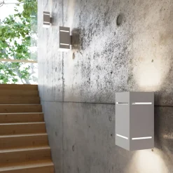 Applique en aluminium 1 ampoule 3000K - 10x12x20cm Sollux