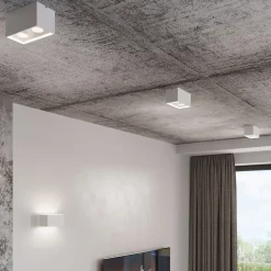 Applique en aluminium 2 ampoules 4000K - 20x12x10cm Sollux