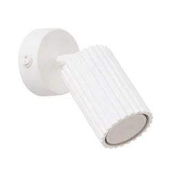 Applique en aluminium 1 ampoule 4000K - 8x8x16cm Sollux