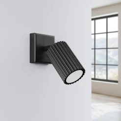 Applique en aluminium 1 ampoule 4000K - 8x16x8cm Sollux