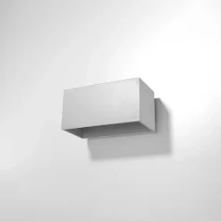 Applique en aluminium 2 ampoules 3000K - 20x12x10cm Sollux