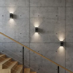 Applique en aluminium 1 ampoule 4000K - 10x12x20cm Sollux