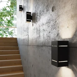 Applique en aluminium 1 ampoule 4000K - 10x12x20cm Sollux