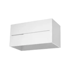 Applique en aluminium 2 ampoules 3000K - 20x12x10cm Sollux