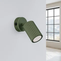 Applique en aluminium 1 ampoule 4000K - 8x8x16cm Sollux