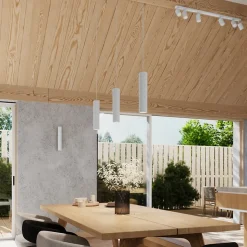 Applique en aluminium 2 ampoules 4000K - 6.5x8.5x30cm Sollux