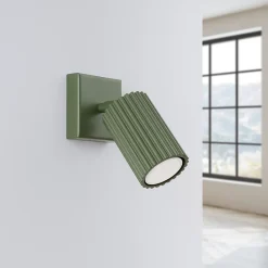 Applique en aluminium 1 ampoule 3000K - 8x16x8cm Sollux