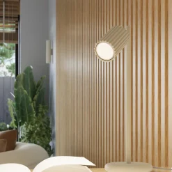 Applique en aluminium 2 ampoules 4000K - 6.5x8.5x30cm Sollux