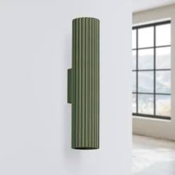 Applique en aluminium 2 ampoules 4000K - 6.5x8.5x30cm Sollux