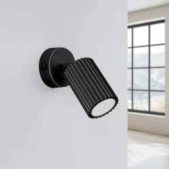 Applique en aluminium 1 ampoule 4000K - 8x8x16cm Sollux