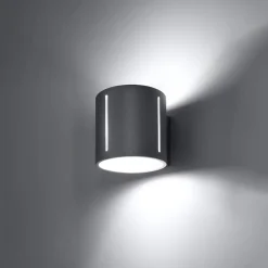 Applique en aluminium 1 ampoule 4000K - 10x12x10cm Sollux