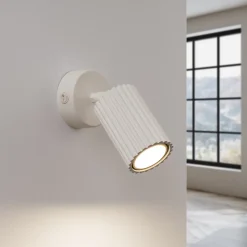 Applique en aluminium 1 lampes 8x8x16cm Sollux