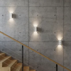 Applique en aluminium 1 lampes 10x12x20cm Sollux