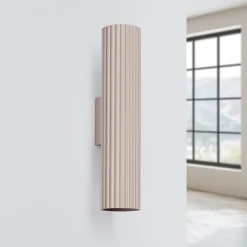 Applique en aluminium 2 lampes 6.5x8.5x30cm Sollux