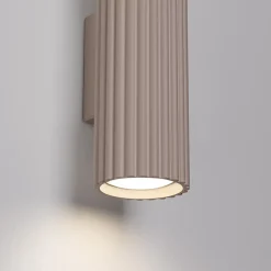 Applique en aluminium 2 lampes 6.5x8.5x30cm Sollux