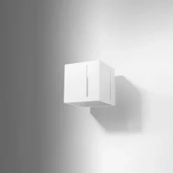 Applique en aluminium 1 lampes 10x12x10cm Sollux