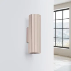 Applique en aluminium 2 lampes 6.5x8.5x20cm Sollux