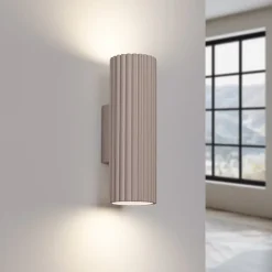 Applique en aluminium 2 lampes 6.5x8.5x20cm Sollux