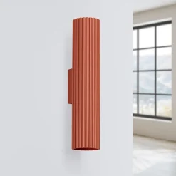 Applique en aluminium 2 lampes 6.5x8.5x30cm Sollux