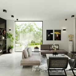 Applique en aluminium 1 lampes 10x12x10cm Sollux