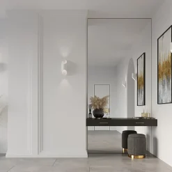 Applique en aluminium 1 lampes 10x12x20cm Sollux