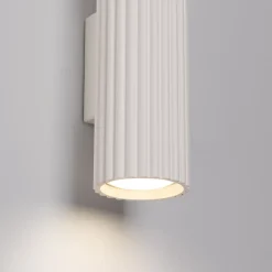 Applique en aluminium 2 lampes 6.5x8.5x30cm Sollux