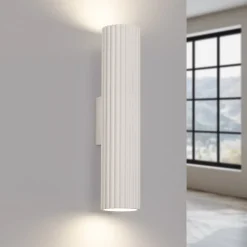 Applique en aluminium 2 lampes 6.5x8.5x30cm Sollux