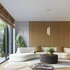 Applique en aluminium 2 lampes 6.5x8.5x30cm Sollux