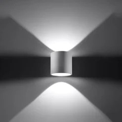 Applique en aluminium 1 lampes 10x12x10cm Sollux