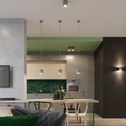 Applique en aluminium 1 lampes 10x12x10cm Sollux