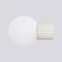 Applique en aluminium/verre 1 lampes 12x17x12cm Sollux