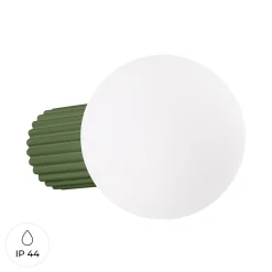 Applique en aluminium/verre 1 lampes 12x17x12cm Sollux